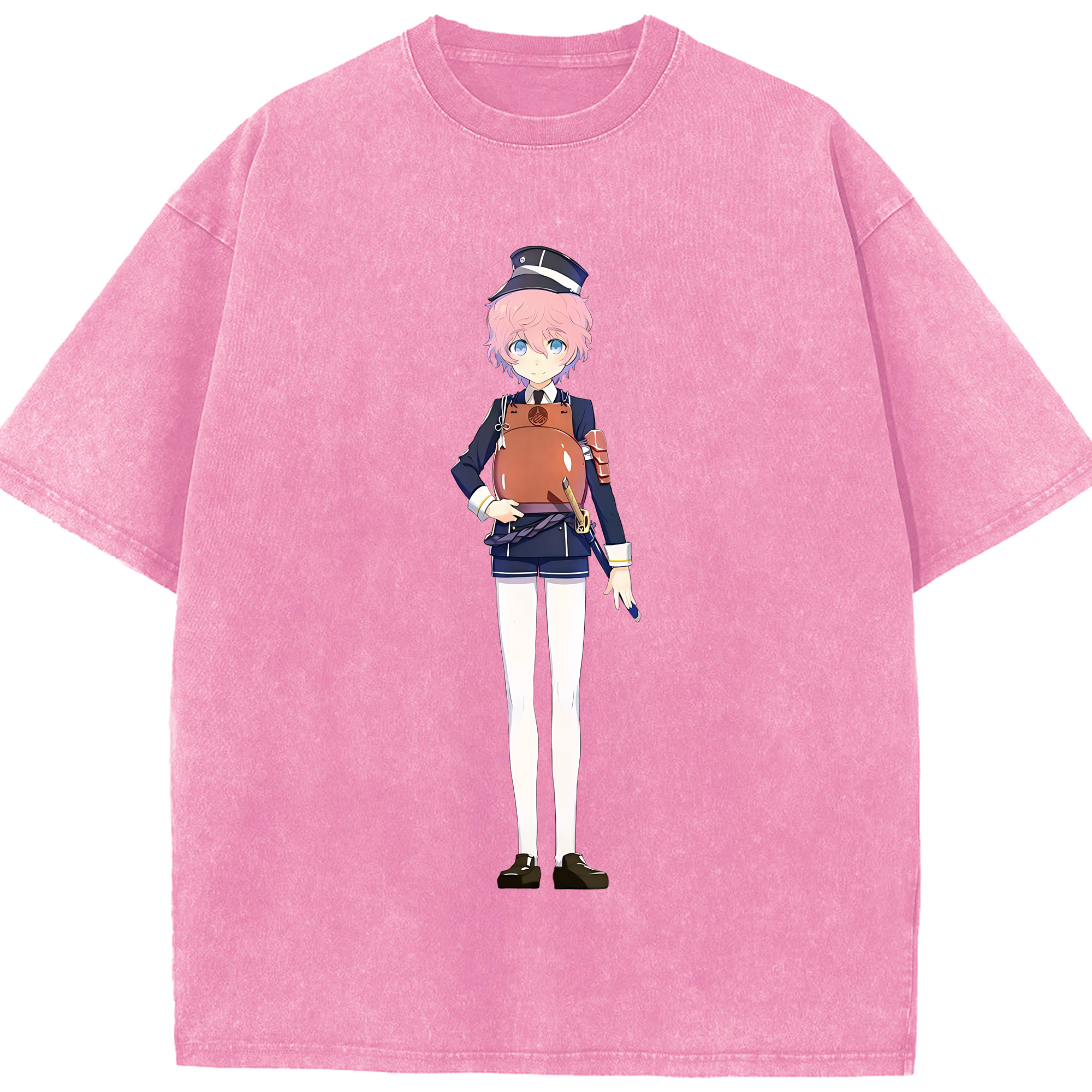 （画像用） 刀剣乱舞 Touken Ranbu 綿100% ヴィンテージ風 半袖Tシャツ（フロントプリント）